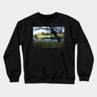 Vineyard View - Magpie Springs - Adelaide Hills Wine Region - Fleurieu Peninsula - Winery Crewneck Sweatshirt